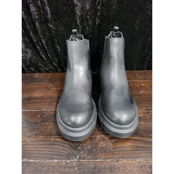 BP Niya Black Lug Sole Chelsea Boots/Sz. 10M - Picture 7 of 11